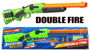 Adventure Force Double Fire - Break-Action Shotgun!
