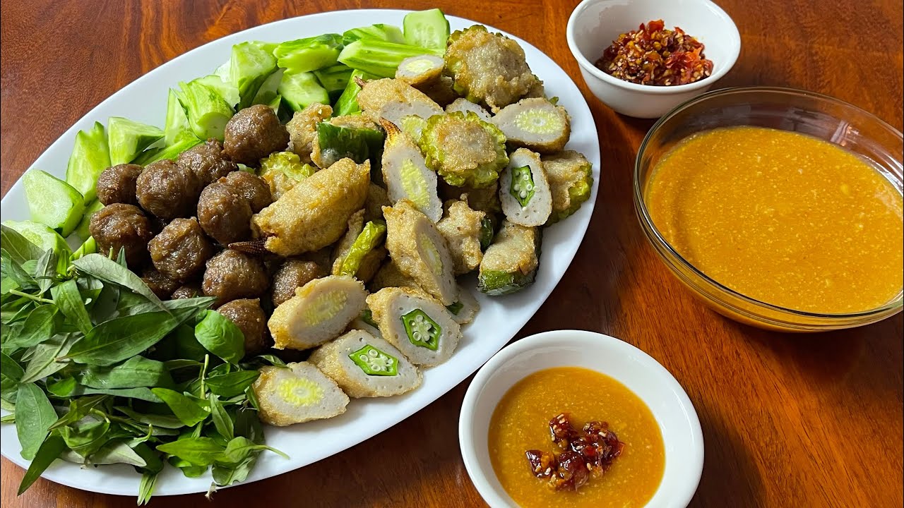 របៀបធ្វើ ប្រហិតត្រីរ៉ំបន្លែ ជាមួយនឹងទឹកជ្រលក់ទឹកសៀង || Fish Meatball ...