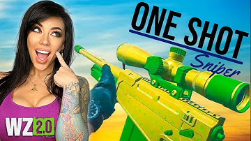 NEW 1 SHOT SNIPER in WARZONE 2 (Heads Up It