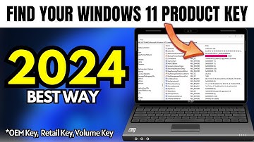 How to Find Windows 11 Product Key in 2024 ✅ Find Retail, Volume & OEM Digital License Key