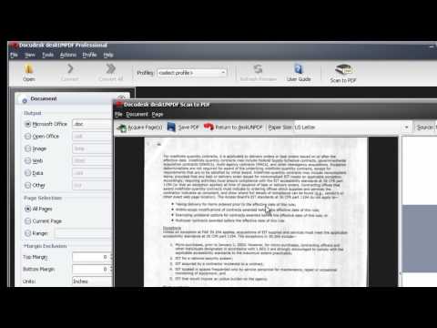 How To Scan To PDF & Edit In Word