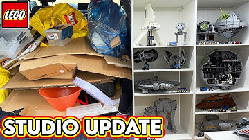 LEGO Studio Update! Display Changes | Organization | Clean up