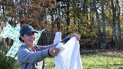 OFF GRID LAUNDRY VIDEO, THE WAIT IS OVER =)