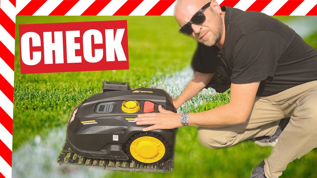 günstiger RASENMÄHER ROBOTER TEST 2020 LANDXCAPE Mähroboter YouTube