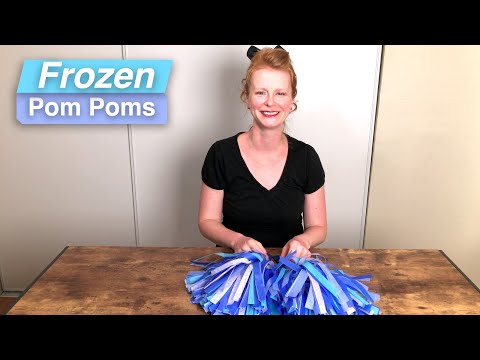 How to Make Cheerleader Tissue Pom Poms