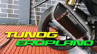 AEROX AKRAPOVIC EXHAUST | TUNOG EROPLANO | BORA BORA | AKRAPOVIC MUFFLER SA SCOOTER