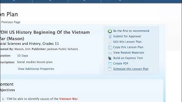 Scheduling Lesson Plans in Schoolnet Using Instructional Materials