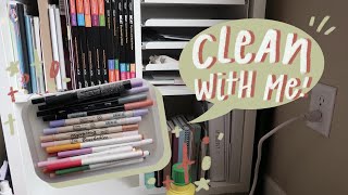 clean and organize with me ✨ by tbhstudying 14,702 views 1 year ago 8 minutes