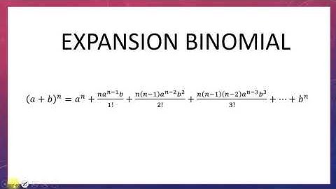 Expansión Binomial