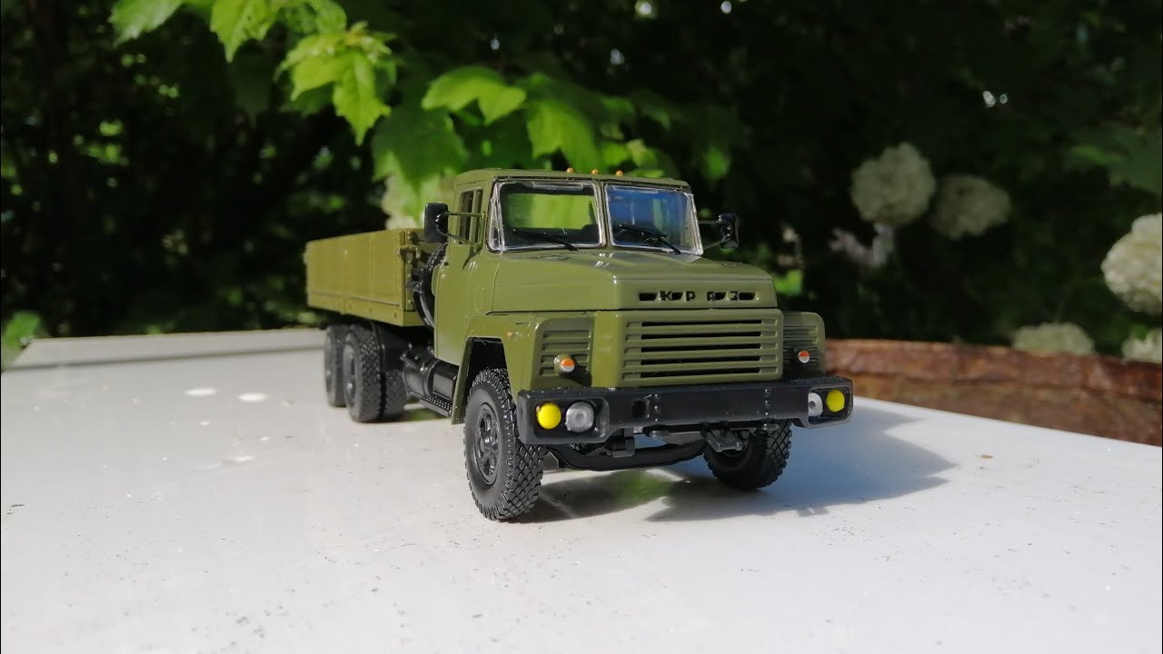 КРАЗ-250 | ЛЕГЕНДАРНЫЕ ГРУЗОВИКИ СССР ОТ MODIMIO COLLECTIONS | ВЫПУСК №63