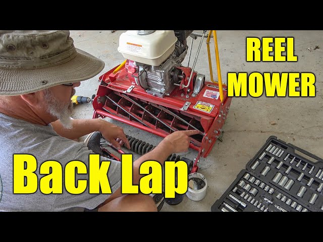 Back Lapping Reel Mower Mclane 