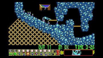 Custom Lemmings Level - A lesson in efficiency by Clam Spammer