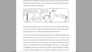 LTI systems, Impulse function, and the Convolution Integral