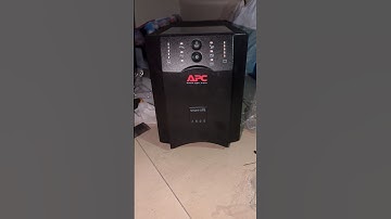 24 Volt APC UPS for Small Family #apc #apcups #ups #solar #hybridinverter