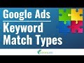 Google Ads Keyword Match Types Explained