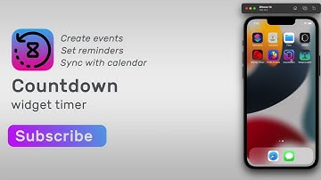 Countdown widget timer