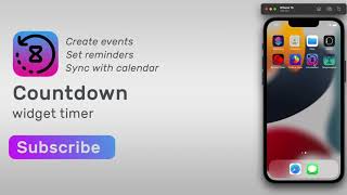 Countdown widget timer screenshot 4