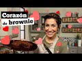 🍫❤ CORAZÓN DE BROWNIE 🍫❤