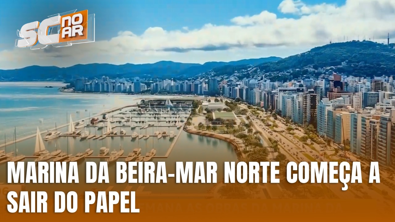 Obras da Marina da Beira-Mar Norte começam essa semana em Florianópolis
