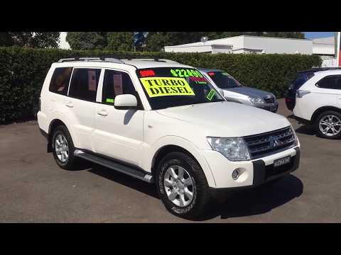 Mitsubishi Pajero GLS Turbo Diesel Manual 7 Seat 4WD 2009 At Newcastle Vehicle Exchange