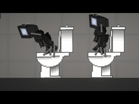 tv woman toilet