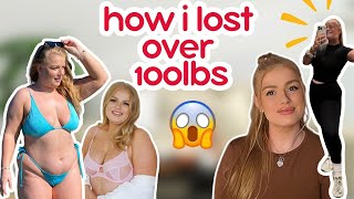 HOW I LOST OVER 100LBS (50KG) in depth weightloss q&amp;a!