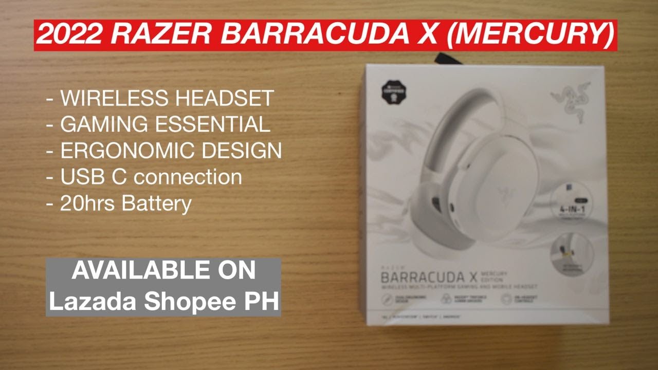 Buy Razer Barracuda X (2022) Wireless Headset (Mercury)