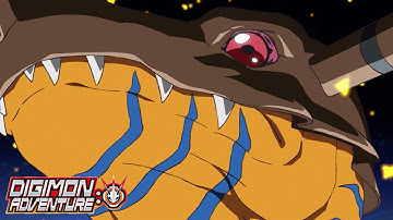 Greymon Appears! | Digimon Adventure: