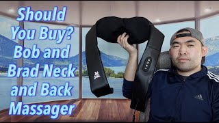 BOB AND BRAD Neck and Shoulder Massager with Heat, Cordless