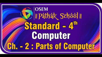 Std. 4 | Computer | Ch. 2 : Parts of Computer