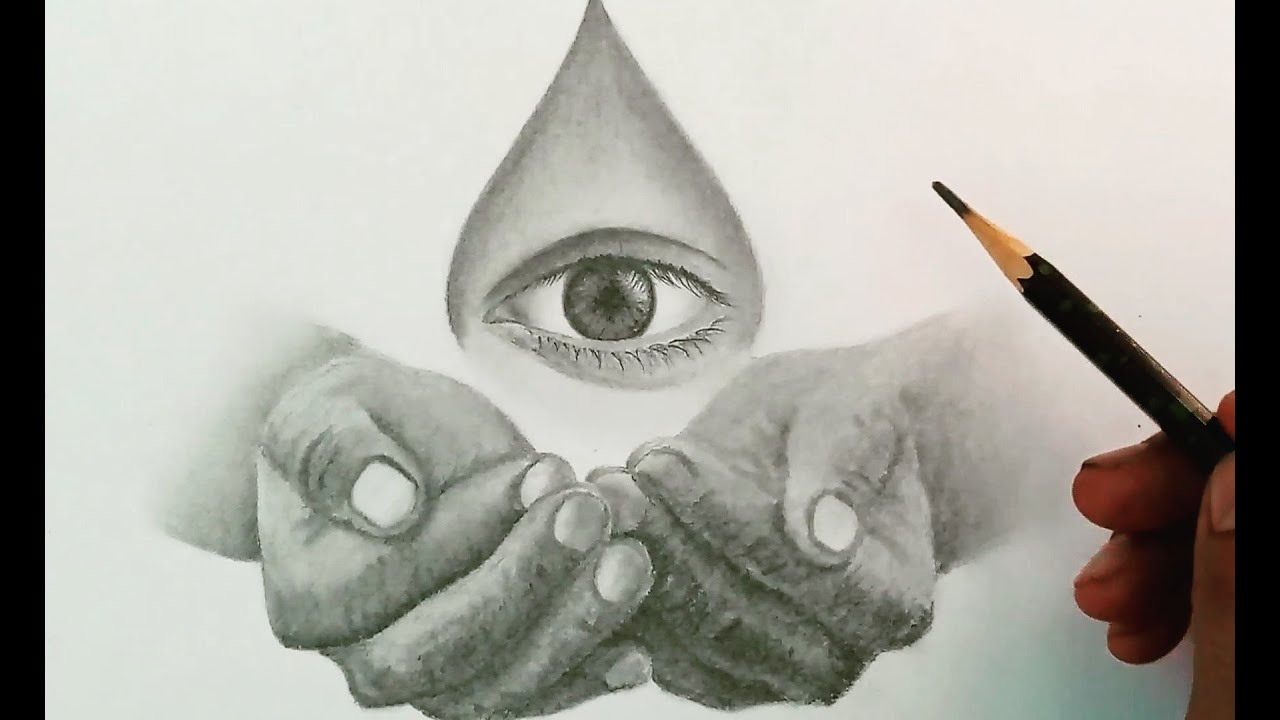 Eye Donation Drawing || Easy Drawing On Eye Donation || Step By Step ||  Pencil Sketching - YouTube | Easy drawings, Pencil sketch, Poster drawing