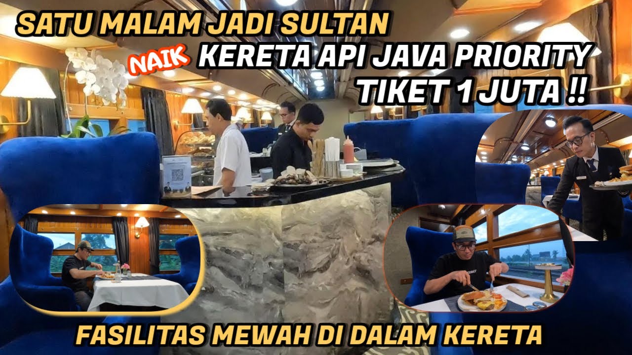 Harga Tiket 1 Juta !! Full Rangkaian Priority, Imperial Dan Gerbong ...
