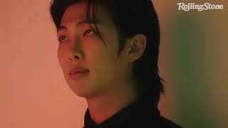 RM AND Pharrell Williams on Rolling Stone about them called.