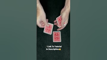 Color Changing Aces - Magic Card Trick #magic #shorts #tutorial