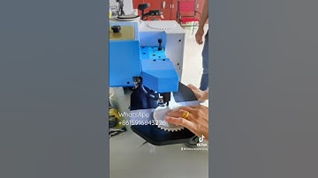 High quality leather folding machine for handbag notebook