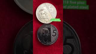 Flower coin2018 Republika ng pilipinas 5 piso collection
