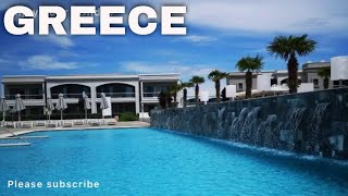 TUI BLUE LAGOON PRINCESS , KALIVES BEACH , POLYGYROS , GREECE . SEA VIEWS , ON THE BEACH .