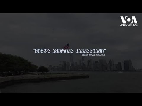 \"მინდა ამერიკა კავკასიაში\"- ზურაბ ჯაფარიძე