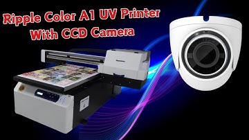 RC-6090PRO A1 UV Flatbed printer with CCD Camera