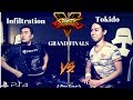 Final Round 2018: Street Fighter V AE: Infiltration vs Tokido [Grand Finals]