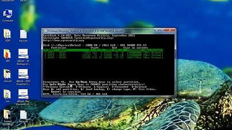 Recovering from a partially failed drive using testdisk