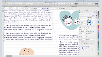 Formatting Paragraph Text in CorelDRAW (Mac)
