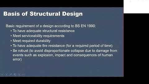 Structural Design- Steel - Lecture 1