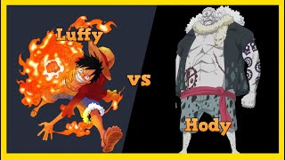 Luffy Vs Hody Vf Red Hawk