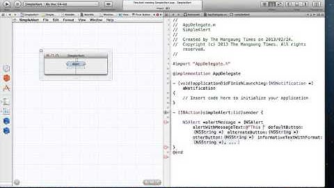 How to create a Mac OS X App under 2 Minutes
