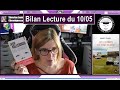 Bilan lecture du 1005  cest plutt bon 