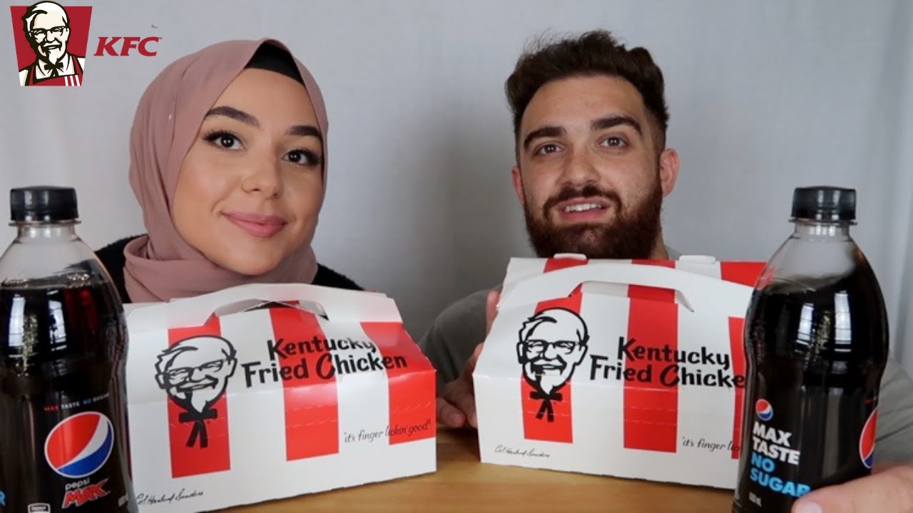 KFC MUKBANG | NEW ITEMS AT KFC... MYSTERY KFC BOX?!?!
