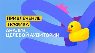 Анализ целевой аудитории | Привлечение трафика