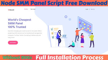 Node SMM Panel Script Free Download | Node SMM Panel Script 100% Bug Fixed | Best SMM Panel Script