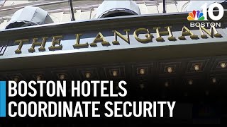 With big events in Boston, hotels work behind the scenes to monitor security